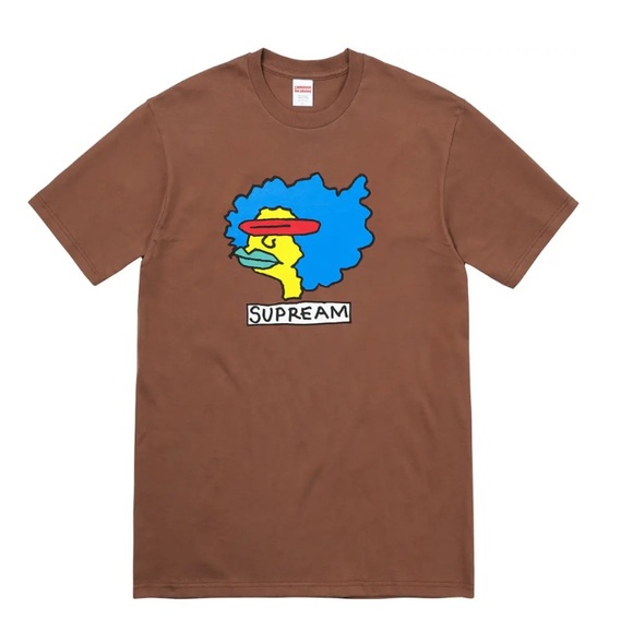 SUPREME Gonz Ramm T-Shirt Brown - Picture 5 of 10